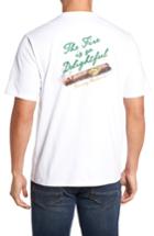 Men's Tommy Bahama The Fire Is So Delightful Graphic T-shirt, Size - White