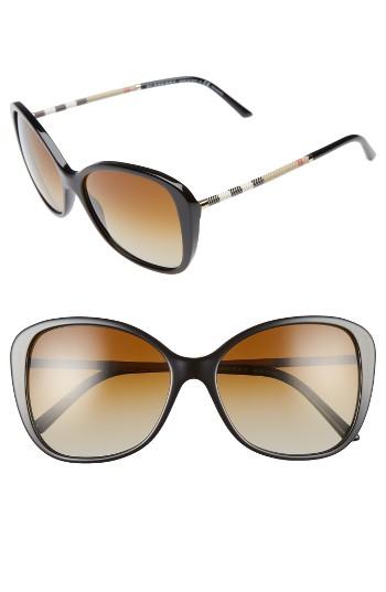 Women's Burberry 57mm Polarized Sunglasses -