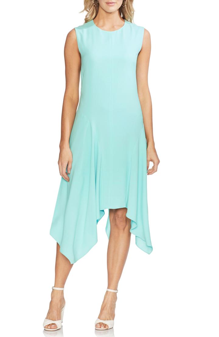 Women's Vince Camuto Handkerchief Hem Dress - Blue