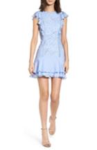 Women's Parker Bennett Lace Minidress - Blue