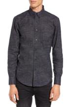 Men's Naked & Famous Kimono Waves Print Sport Shirt