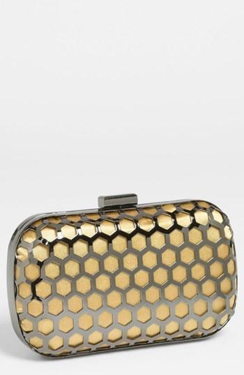 Expressions Nyc Hexagonal Box Clutch