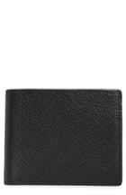 Men's Nordstrom Men's Shop Midland Leather Wallet - Black