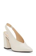 Women's Vince Camuto Tashinta Slingback Pump M - Ivory