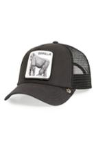 Men's Goorin Brothers King Of The Jungle Trucker Hat - Black