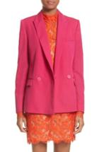 Women's Stella Mccartney Double Breasted Blazer Us / 38 It - Pink
