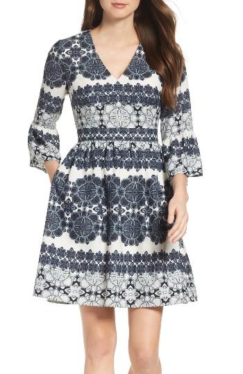 Women's Eliza J Fit & Flare Dress - Blue