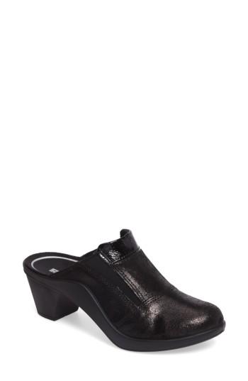 Women's Romika Mokasetta 256 Water Resistant Mule -6.5us / 37eu - Black