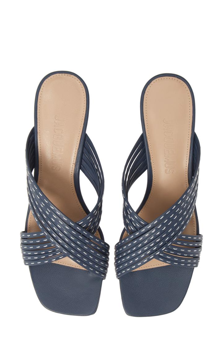 Women's Jacquemus Les Mules Castana Mule Us / 36eu - Blue