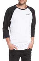 Men's Nike Sb Dry Baseball T-shirt - White