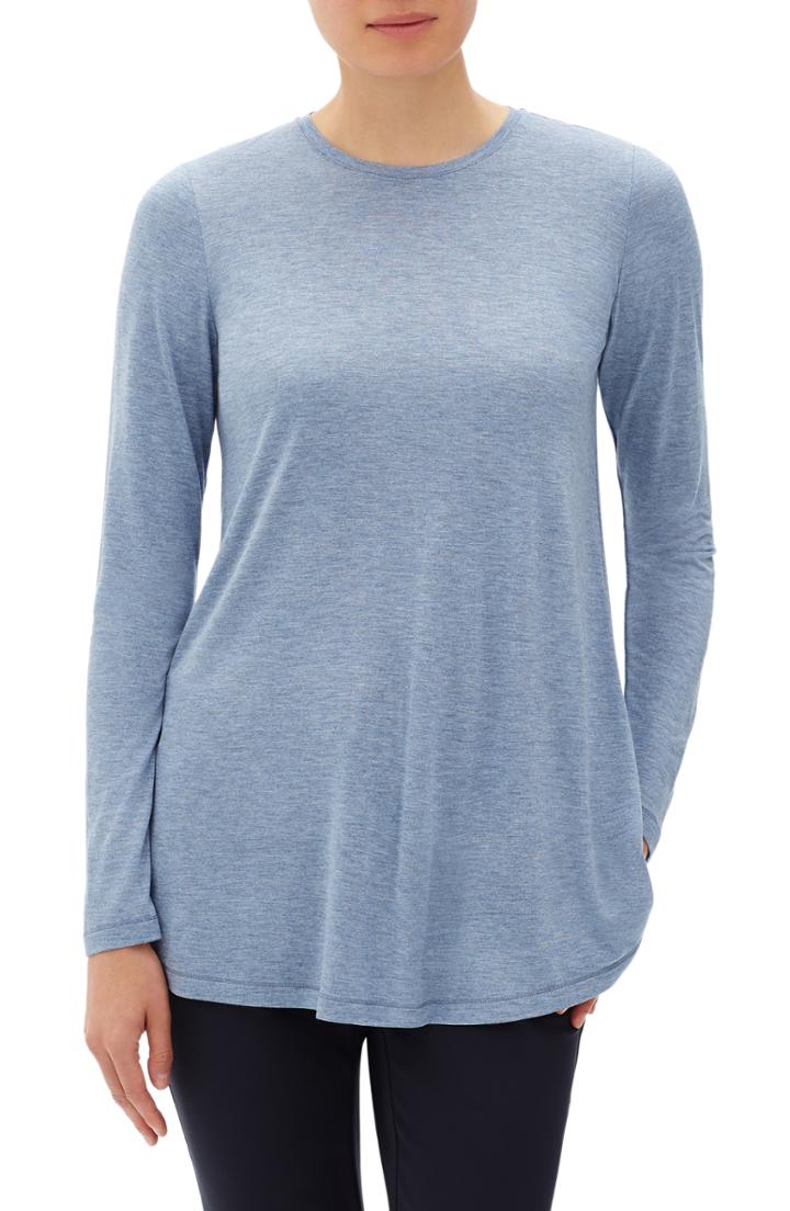 Women's Lafayette 148 New York Lexia Featherweight Jersey Top