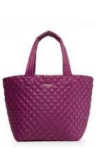 Mz Wallace 'medium Metro' Quilted Tote - Purple