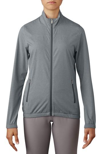 Women's Adidas Essential Golf Wind Jacket - Grey