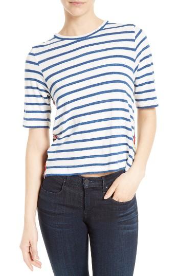 Women's Sea 3d Crochet Lace Combo Tee