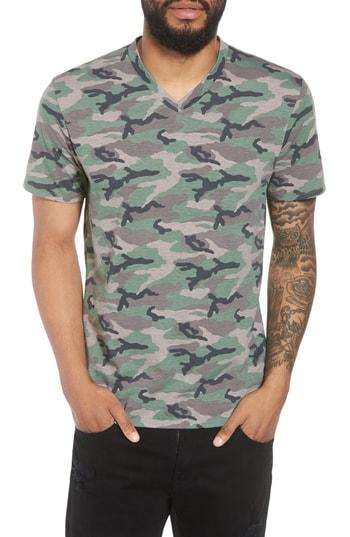 Men's The Rail V-neck T-shirt - Brown
