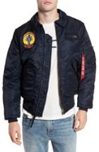 Men's Alpha Industries Cwo 45/p Storm Cruise Jacket, Size - Blue