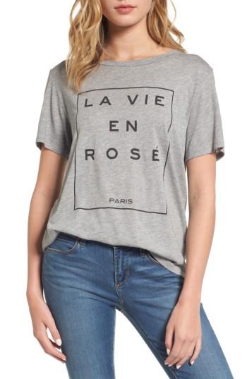 Women's South Parade La Vie En Rose Tee - Grey
