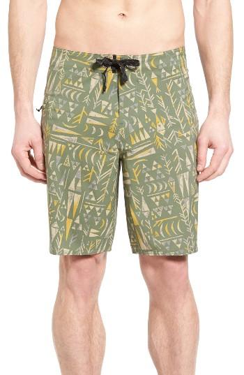 Men's Patagonia Stretch Planing Board Shorts - Green