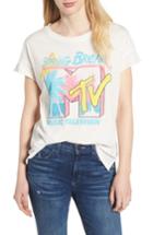 Women's Junk Food Mtv Spring Break Tee, Size - White