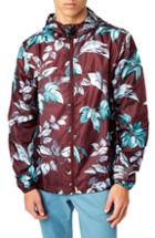 Men's 7 Diamonds Koolaupoko Regular Fit Windbreaker Jacket - Burgundy