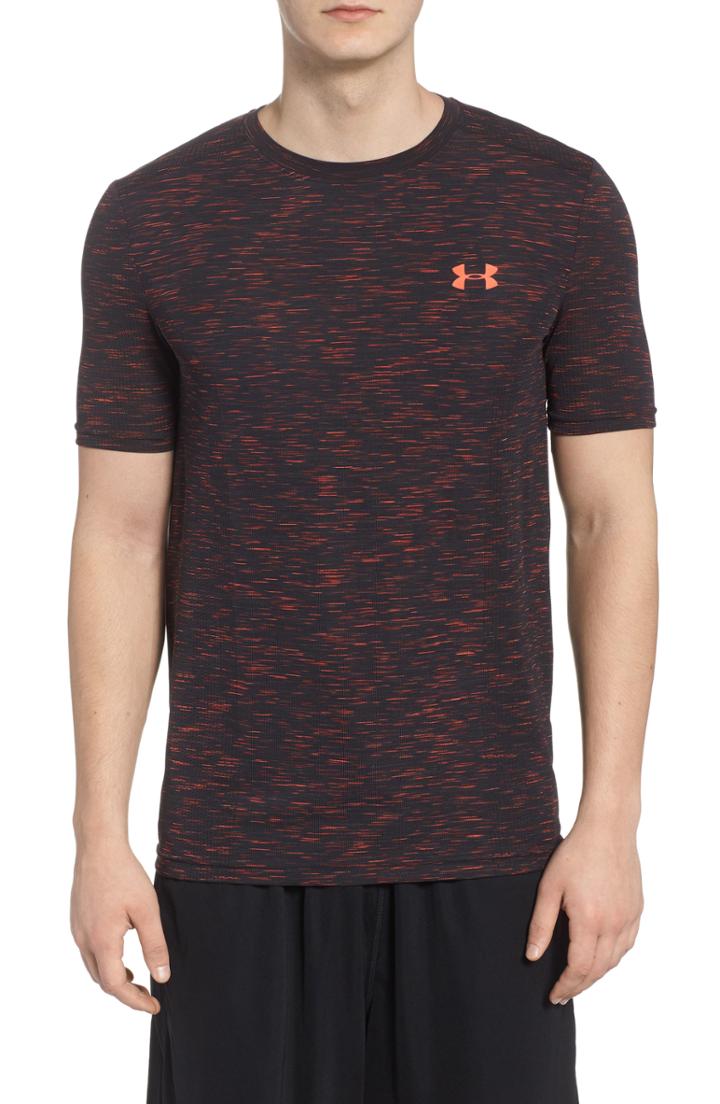 Men's Under Armour Threadborne Fit T-shirt, Size Large - Grey
