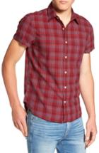 Men's Lucky Brand Slim Fit Ballona Washed Plaid Shirt
