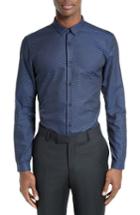 Men's The Kooples Easy Dots Trim Fit Sport Shirt