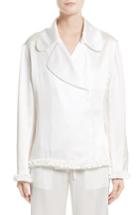 Women's Eric Schlosberg Silk Charmeuse Pajama Top