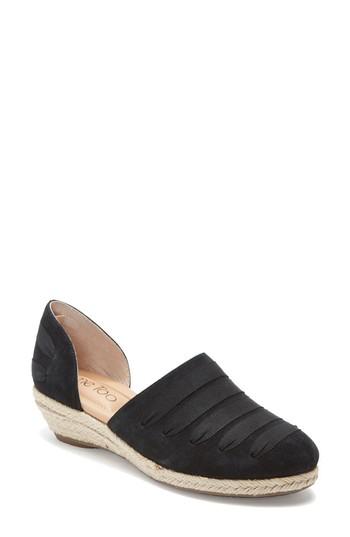 Women's Me Too Netta Espadrille Wedge .5 M - Black