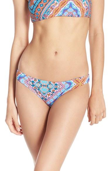 Women's Red Carter Reversible Bikini Bottoms