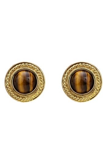 Women's Ben-amun Stone Stud Clip Earrings
