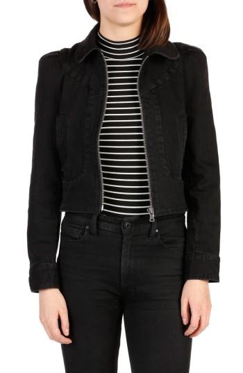 Women's Paige Evelyn Zip Denim Jacket