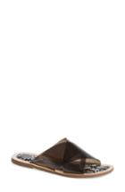 Women's Jeffrey Campbell Cleah Slide Sandal M - Grey