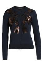 Women's J.crew Sequin Floral Embroidered Jackie Cardigan