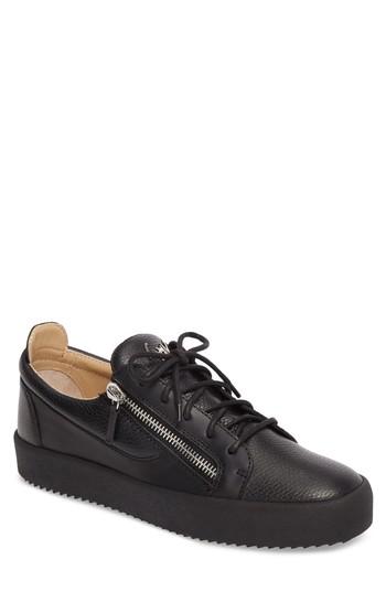 Men's Giuseppe Zanotti Low-top Sneaker Eu - Black