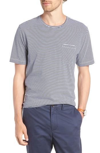 Men's 1901 Stripe Pocket T-shirt - Blue
