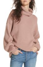 Women's Free People Softly Structured Knit Tunic - Brown