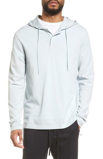 Men's Vince Slim Fit Henley Hoodie