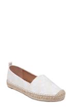 Women's Marc Fisher D. Cacera 2 Flat, Size 5 M - Metallic