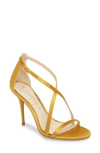 Women's Jessica Simpson Aisha Sandal .5 M - Metallic