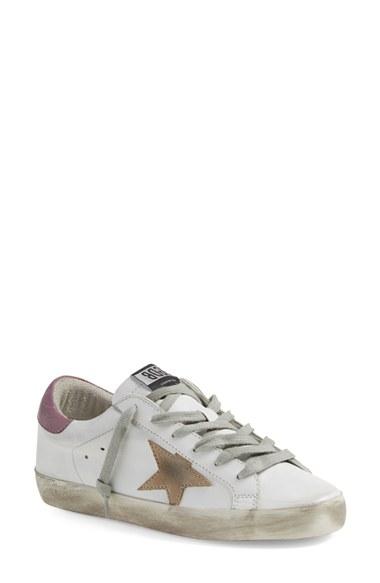 Women's Golden Goose 'superstar' Low Top Sneaker Eu - White