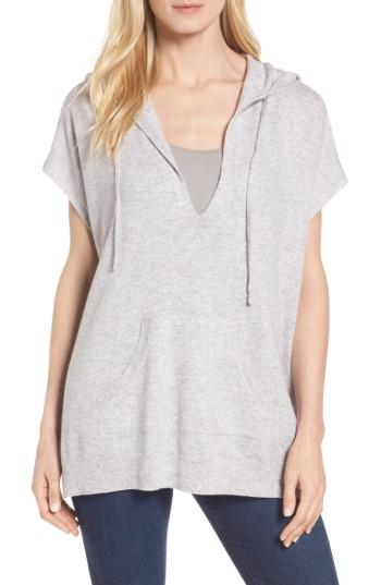 Women's Nordstrom Signature Cashmere Hoodie - Grey