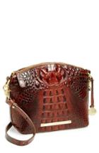 Brahmin 'mini Duxbury' Crossbody Bag - Brown