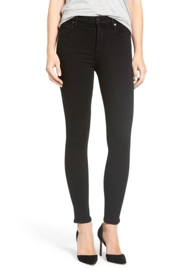 Petite Women's Citizens Of Humanity 'rocket' Skinny Jeans P - Black