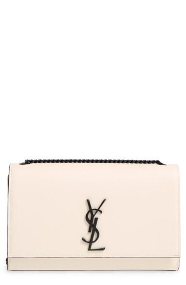 Saint Laurent 'medium Kate' Calfskin Leather Crossbody Bag -