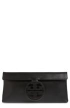 Tory Burch Miller Leather Clutch -