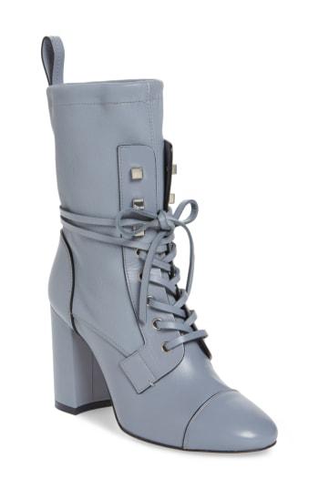 Women's Stuart Weitzman Veruka Lace-up Boot M - Blue
