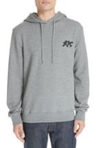 Men's A.p.c. New Logo Graphic Hoodie - Grey