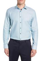 Men's 1901 Trim Fit Check Dress Shirt - 34/35 - Green