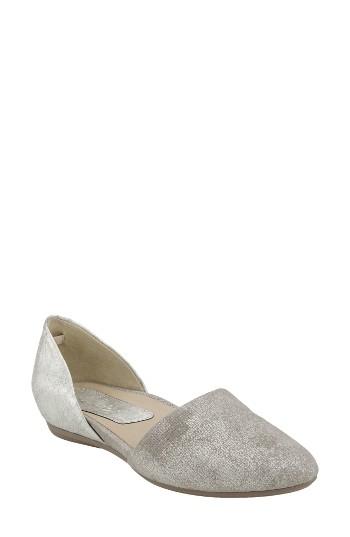 Women's Earthies Brie Flat M - Grey
